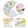 Moudou Easter Tree Skirt Easter Bunny Eggs Xmas Tree Skirts