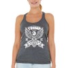 Trump 45 47 America First Eagle Women's Racerback Tank Top