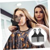 Beavorty Wide Tooth Plastic Styling Comb 2 Pcs for Men