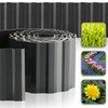 com-four® lawn edging made of plastic - flower bed edging