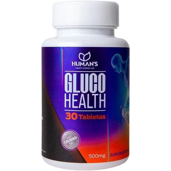 HUMANS HEALTH Glucohealth, Glucosamina para Salud Articular, 30 Tabletas para