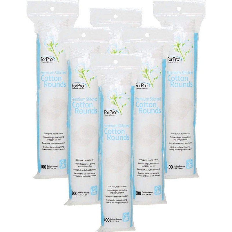 ForPro Professional Collection ForPro - Rondas de algodón cosido de