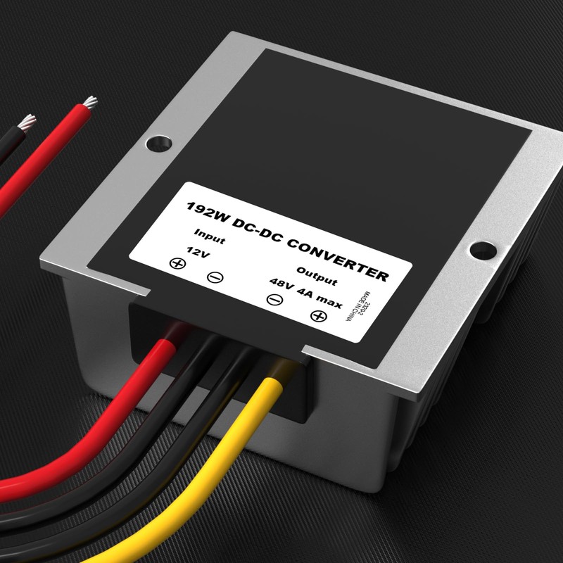 Artudatech Waterproof DC/DC Converter Regulator 12V Step Up to 48V