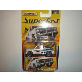 Mattel 2005 Matchbox Superfast GMC Wrecker White #39