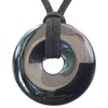 Steinfixx® - Obsidian Gemstone Donut Optional as a Necklace with