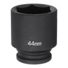 QUARKZMAN Deep 6 Point Impact Socket 3/4" Drive 44mm Metric