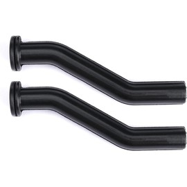 Tuckaner 2pcs 596163 593998 Vacuum Hose for John Deere D125 D130 D140 D160 D170 Lawn Mower Tractor Replaces 797408