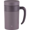 Zojirushi SE-KAE48TA Stainless Tea Tumbler with Handle, 16-Ounce, Brown
