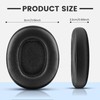 Replacement Headphone Ear Cushions compatible with Skullcandy Crusher Wireless/Evo/ANC, Hesh3