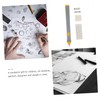 TEHAUX 3 Sets Electric Eraser Erasers for Mechanical Pencil Kid