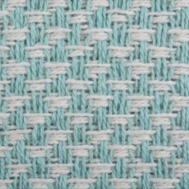 DII CAMZ11277 Braided Cotton Table Runner, Perfect for Spring, Fall Holidays, Parties and Everyday Use, 15x72, Aqua