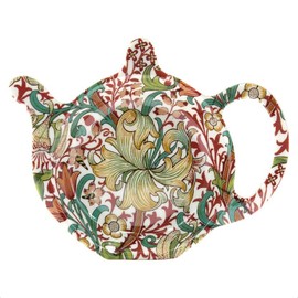 The Leonardo Collection LP94955 Tea Bag Tidy | Golden Lily design | 1 Pc, Multicolor