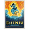 MyPuzzle Mythical Creatures: Djinn (Saudi Arabia), Vintage Poster - Premium