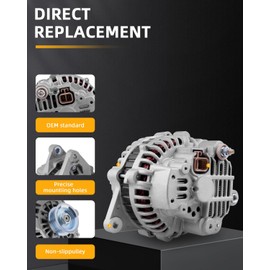 OCPTY Alternators A3TA0791 111806 400-48049 Fit for Mitsubishi Montero 1994-1997 3.5L/1995-1996 2001-2003 3.0L For Mitsubishi Montero Sport 1997-2004 3.0L/1999-2004 3.5L