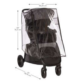 Protector de lluvia y protección contra la intemperie para carriola