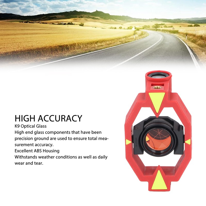 Total Station Prism K9 Optical Glass and ABS ‑30mm Total