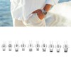 10pcs Watch Clap Buckle Folding Watch Strap Clasp Buckle Watch