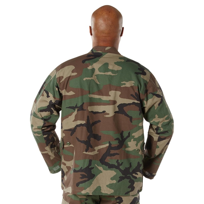 Rothco Rip-Stop BDU Shirt - Durable Uniform Essential in 100%