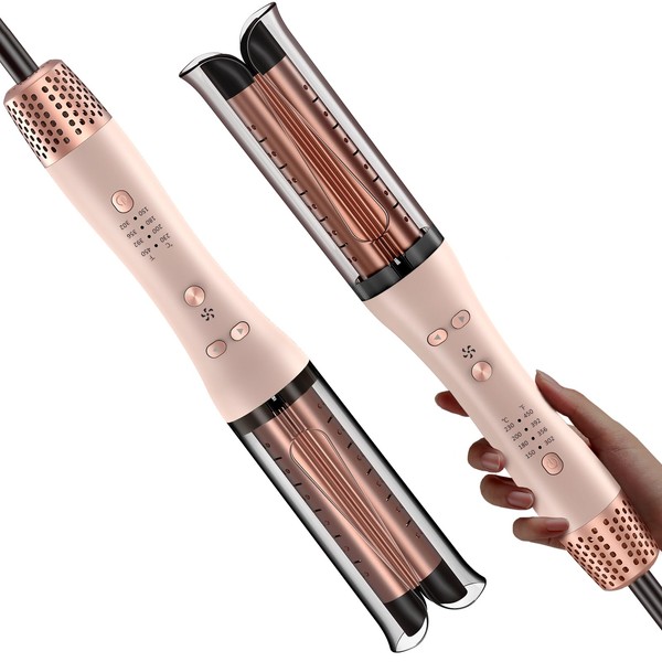 Automatic Curling Iron, Auto Hair Curler with 4 Temperature &