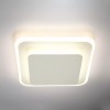 Facon 9" RV LED Acrylic Dual Square Flush Mount Lamp