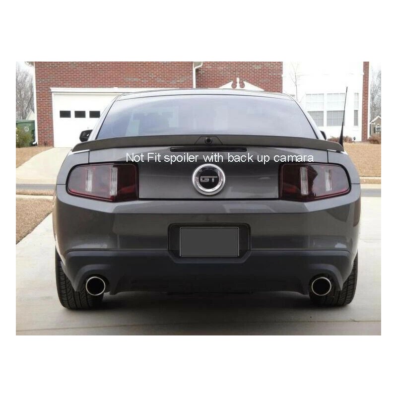 SDeelCase Matt Black Decklid Gurney flap Wing Wickerbill For 10-14