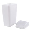 Yesdate Cubo de basura de 3,5 galones con tapa basculable,