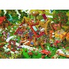 Heye Funny Farm Puzzle, Silver