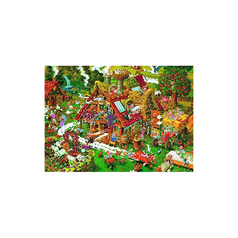 Heye Funny Farm Puzzle, Silver