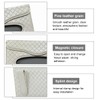 MUQIDA Car Tissue Holder, Leather Sun Visor Napkin Holder Storage
