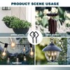 Ticway Outdoor Diamond Anti-Drop Plant Hooks, 20 Pack Spiral Q