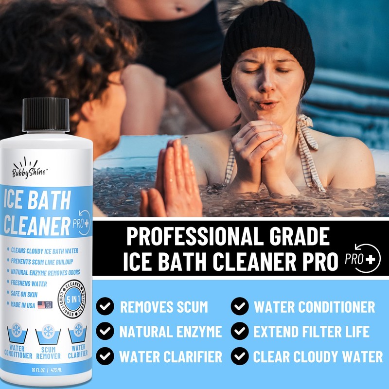 BubbyShine, 5in1 Weekly Cold Plunge Water Treatment - Cold Plunge