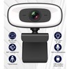 Computer Camera Driverless 3840x2160P USB 2.0 with Fill Light Microphone