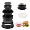 Navani 3-in-1 Burger Press | Non-Stick Patty Makers | 100