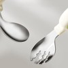 Baby Spoon and Fork Set - 2-Piece Toddler Cutlery for
