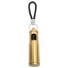 Portable Pocket Ashtray with Keychain Lanyard Retractable Circular Aluminium Alloy