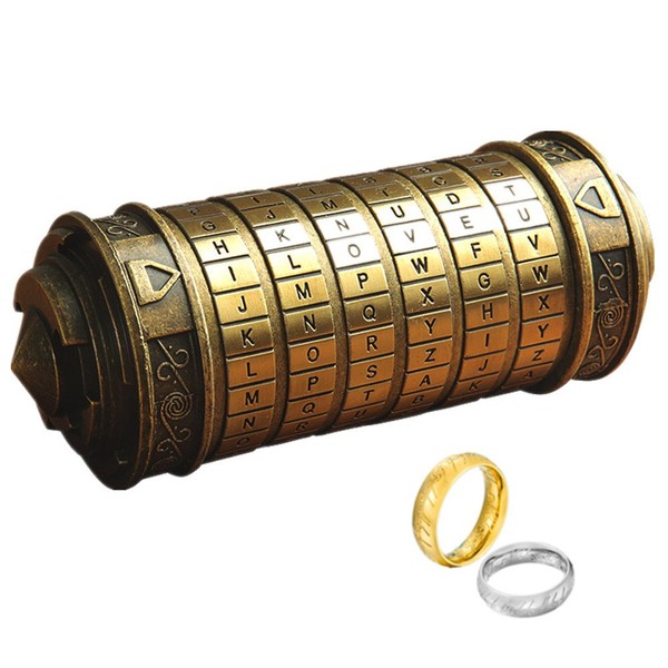 Lincman-GQF Da Vinci Code Mini Cryptex Puzzles and Puzzles for