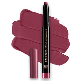Faces Canada Ultime Pro HD Intense Matte Lips and Primer - 1.4g, Wine Shot