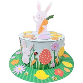 Orbitron Easter Bonnet Kit Make Your Own Easter Bonnet Hat for Kids Easter Craft Supplies