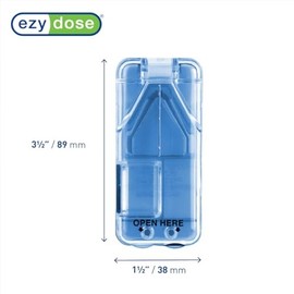 Ezy Dose Pill Cutter And Splitter With Built-in Dispenser, Precise Cut