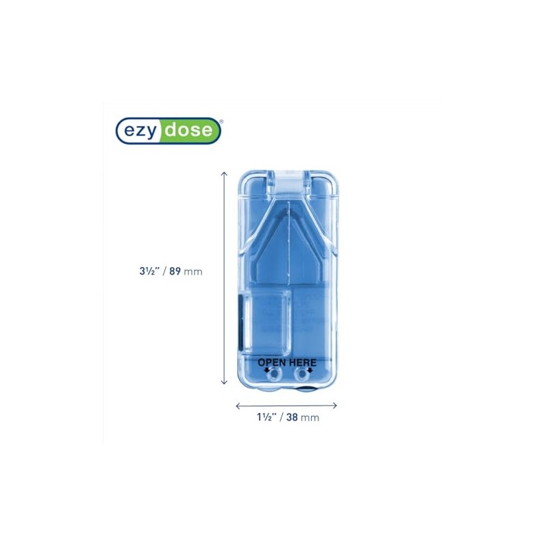 Ezy Dose Pill Cutter And Splitter With Built-in Dispenser, Precise