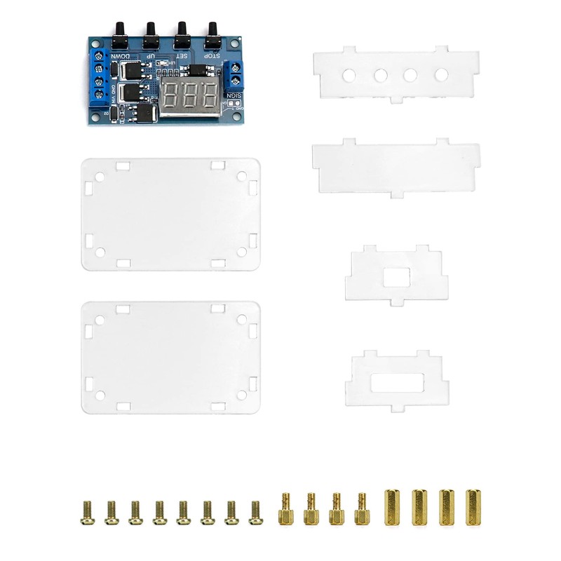 QWORK Timer Relay Delay DC 5 V - 30 V,