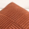 Fancy Homi 2 Packs Rust Big Decorative Throw Pillow Covers