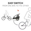 hauck Bike Trailer Hitch, Black - for Dryk Duo &