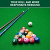 HMQQ Billiard Balls Set 2-1/4" Regulation Size Pool Table Balls