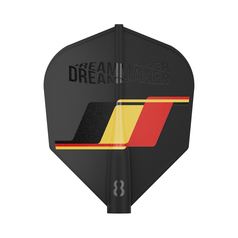 Target Darts Unisex Dimitri Van Den Bergh 8 Shafts and