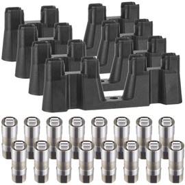 BBTO Compatible with Delphi Ls7 Lifters Set of 16 with Guide Trays Compatible with Ls Engines fits Ls1 Ls2 Ls3 Ls6 Lq4 Lq9 Ly5 Ly6 Lm7 4.8 5.3 5.7 6.0 6.2, 12499225, 25341990