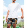 DIOTSR Mens Graphic Shorts Mesh Athletic Running Basketball Shorts Cool
