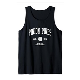 Pinion Pines AZ Vintage Athletic Sports JS01 Tank Top