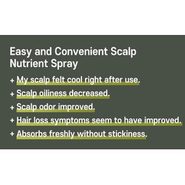 Hair Loss Treatments for Women Scalp Tonic Spray 5.07fl.oz 150ml