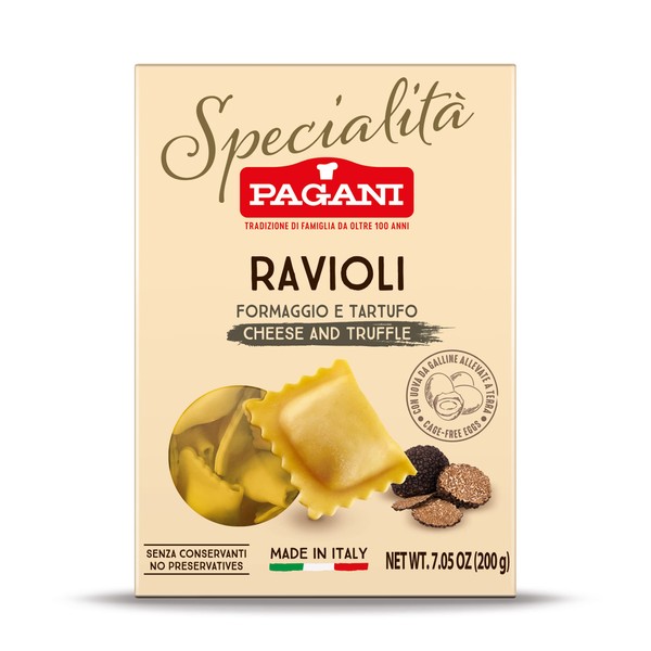 Pagani Raviolli with Cheese & Truffle, 7.05 Oz (Pack Of 2)